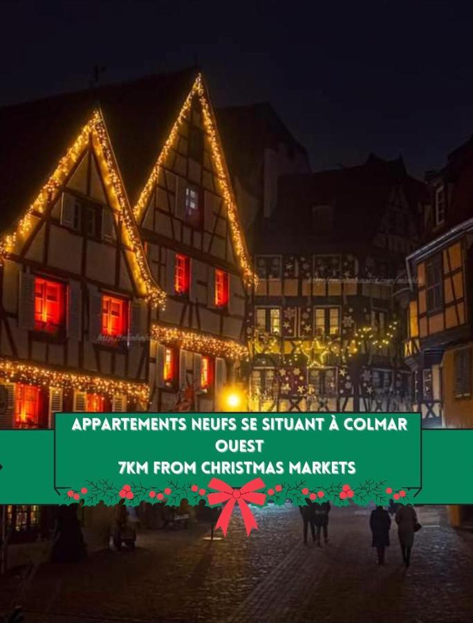 Coeur D'Alsace Colmar Vignobles Ouest Avec Terrasses Villa Wintzenheim Buitenkant foto